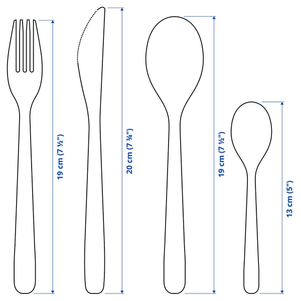 MOPSIG - MOPSIG 16-piece cutlery set