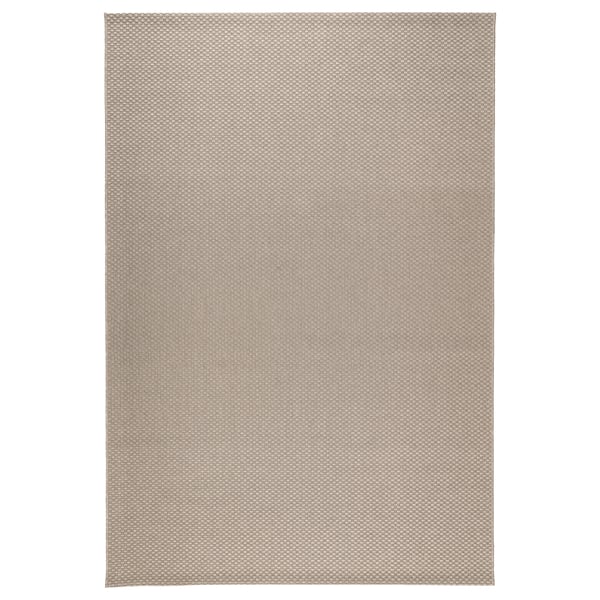 MORUM rug flatwoven, in/outdoor, beige, 200x300 cm