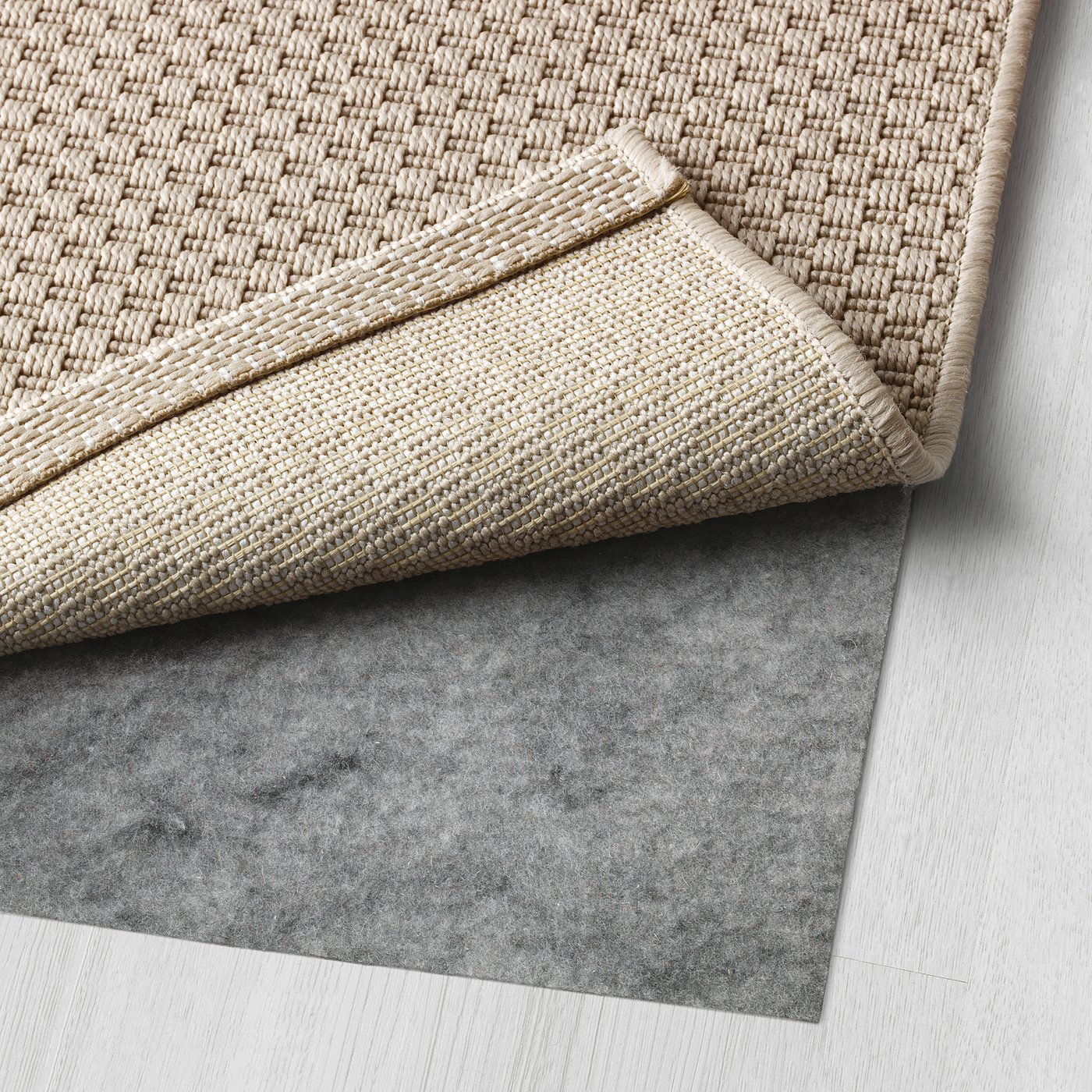 MORUM rug flatwoven, in/outdoor, beige, 120x180 cm