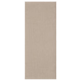 MORUM rug flatwoven, in/outdoor, beige, 60x150 cm