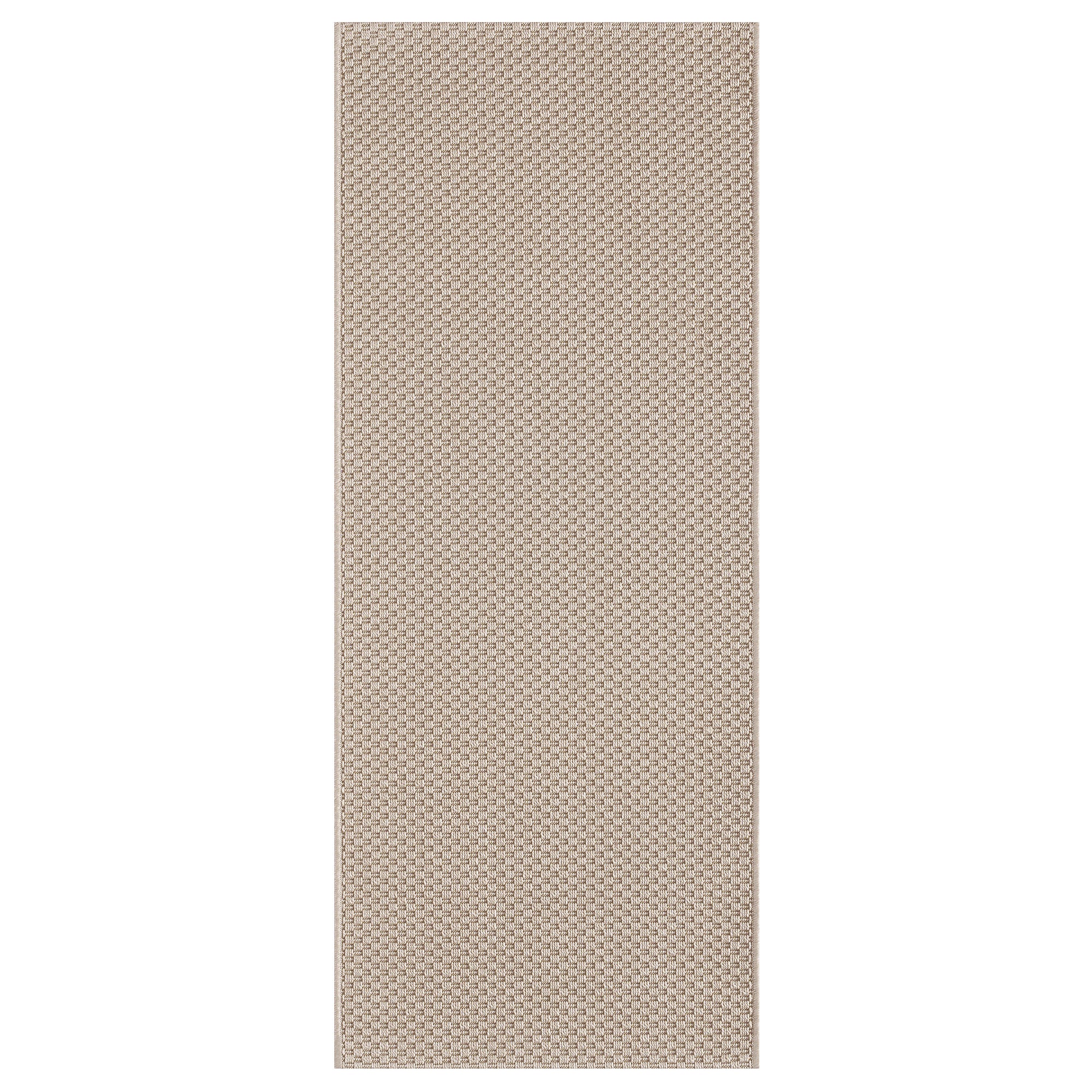MORUM rug flatwoven, in/outdoor, beige, 60x150 cm