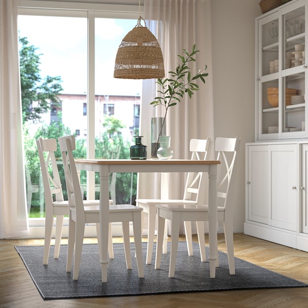 MORUM rug flatwoven, in/outdoor, dark grey, 160x230 cm