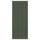 MORUM rug flatwoven, in/outdoor, dark green, 150x60 cm