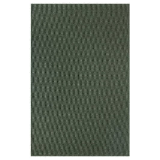 MORUM rug flatwoven, in/outdoor, dark green, 230x160 cm