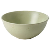 MOSSMAL bowl, dot pattern/light green, 17 cm