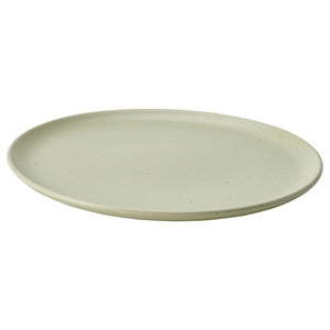 Ikea MOSSMAL - Plate, dot pattern/light green, 22 cm