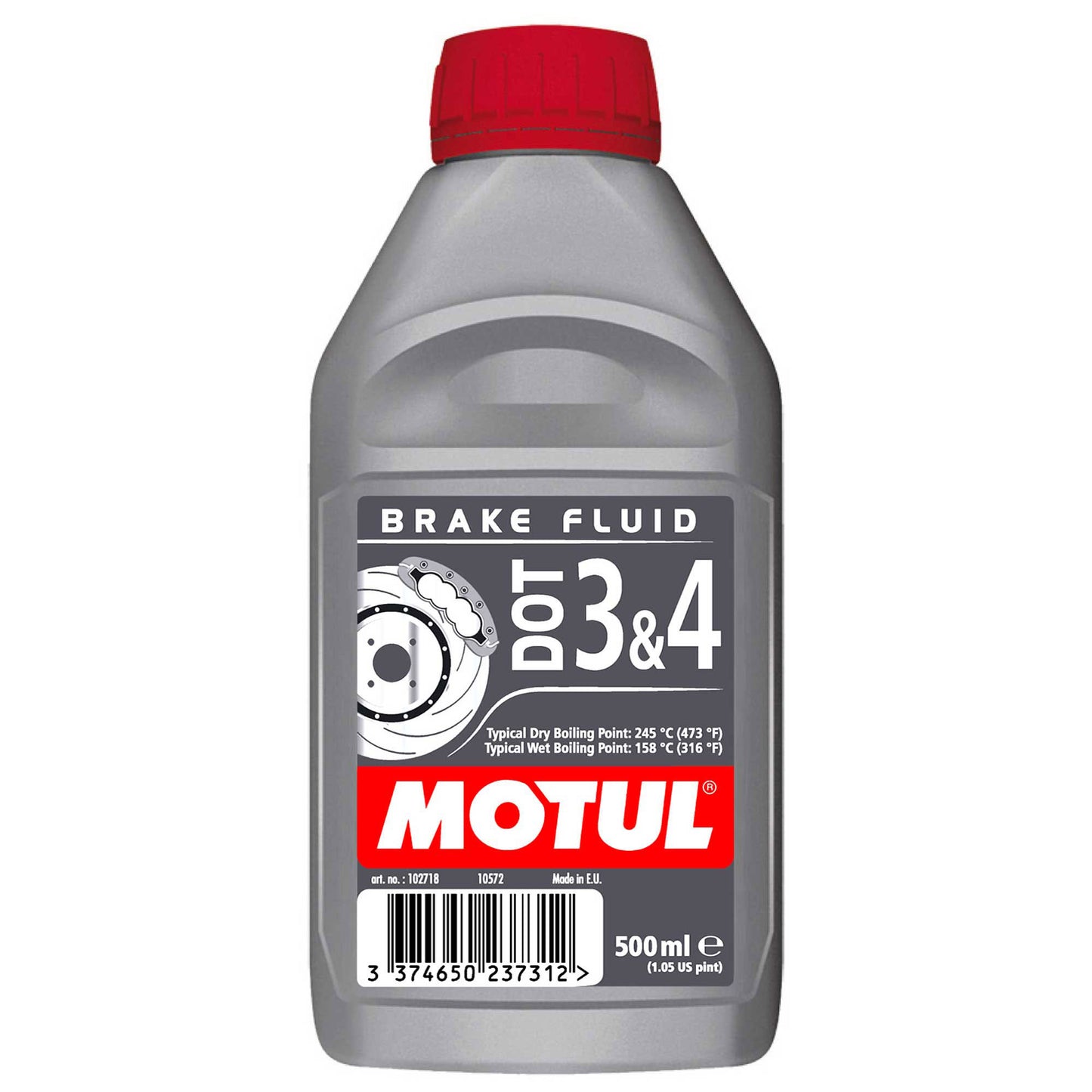 BRAKE FLUID DOT 4 MOTUL 0.5 LT