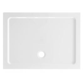 RECTANGULAR SHOWER TRAY IN REINFORCED STRUCTURAL TECHNOPOLYMER CM80X120 H3