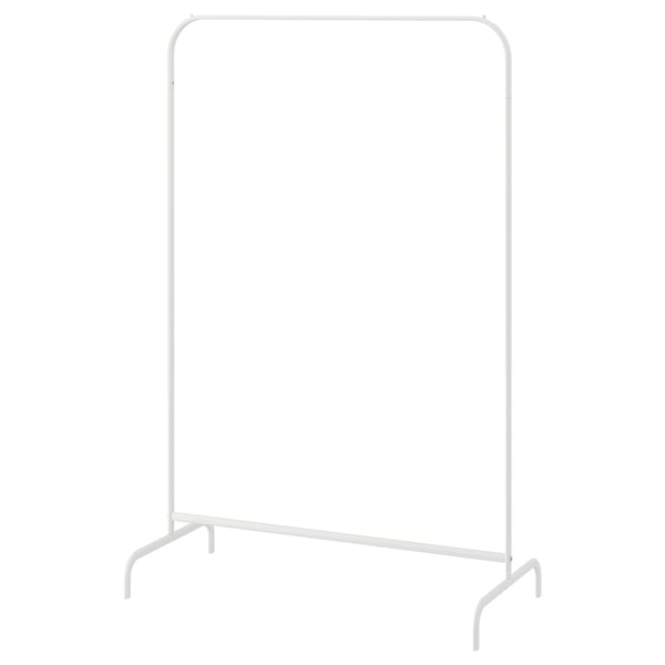 MULIG clothes rack, white, 99x152 cm