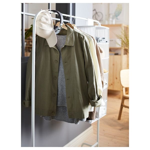 Ikea MULIG - Clothes rack, white, 99x152 cm
