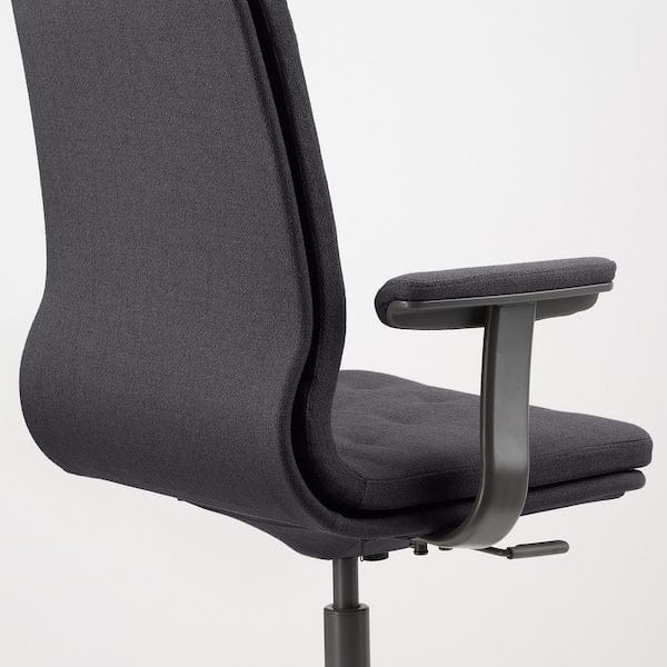 Ikea MULLFJÄLLET Armrest - Naggen Dark Grey ,