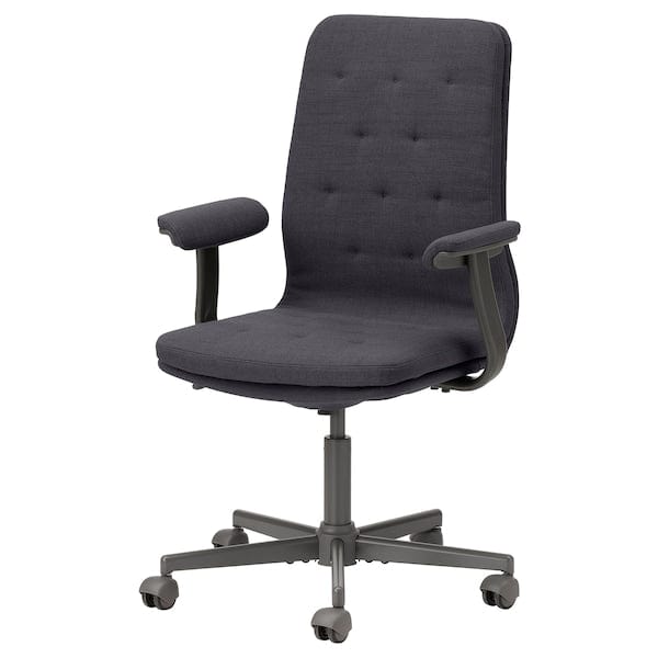 Ikea MULLFJÄLLET Armrest - Naggen Dark Grey ,