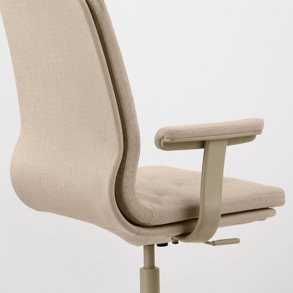 Tossberg Malskar Ikea Desk Chair Leather Beige Ikea Office Chair
