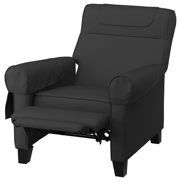 MUREN recliner, Remmarn dark grey, 54x97x94 cm