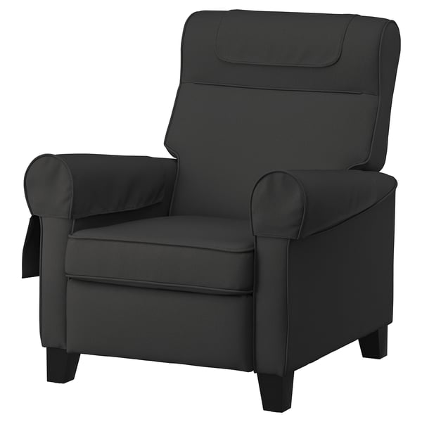 MUREN recliner, Remmarn dark grey, 54x97x94 cm