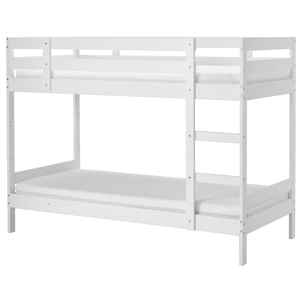 MYDAL bunk bed frame, white, 90x200 cm