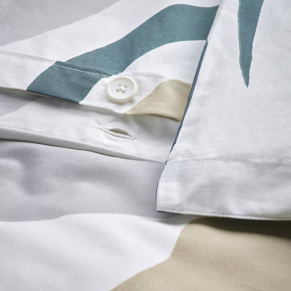 MYGGLASVINGE - MYGGLASVINGE Duvet cover and 2 pillowcases, multicolour, 240x220/50x80 cm