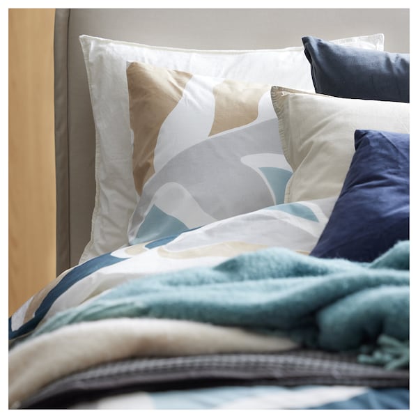MYGGLASVINGE duvet cover and pillowcase, multicolour, 150x200/50x80 cm