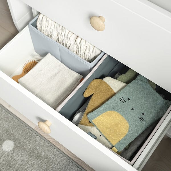 Ikea MYLLRA - Changing table with drawers, white