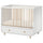MYLLRA - Cot with drawer, white,60x120 cm