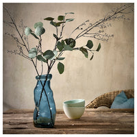 MYRMOSAIK - Vase, blue,25 cm