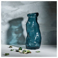 MYRMOSAIK - Vase, blue,25 cm