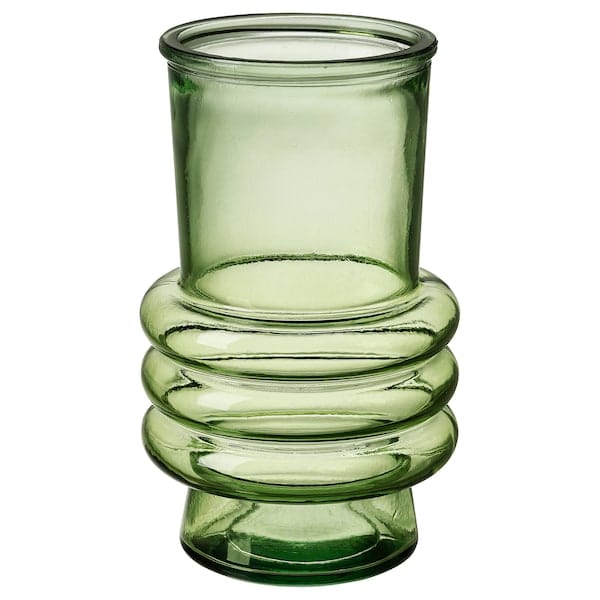 MYRMOSAIK - Vase, green, 17 cm