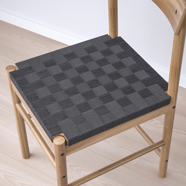 NACKANÄS / NACKANÄS table and 4 chairs, acacia/acacia, 140x76 cm