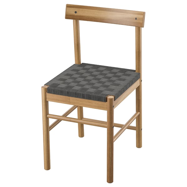 NACKANÄS chair, acacia, 45x81x47 cm
