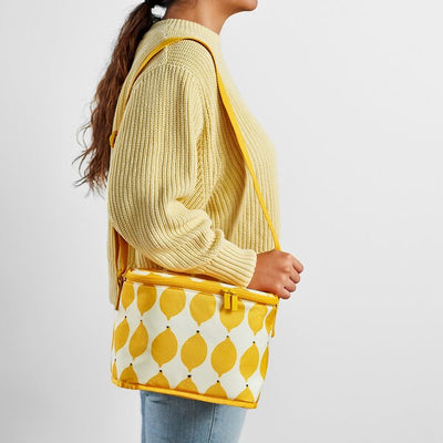 NÄBBFISK - Coolbag, fancy white/canary yellow,26x19x19 cm