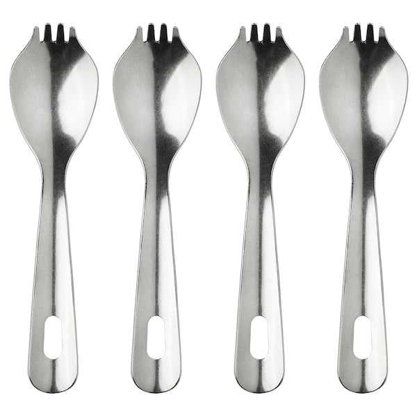 NÄBBFISK - Spork, stainless steel, 17 cm