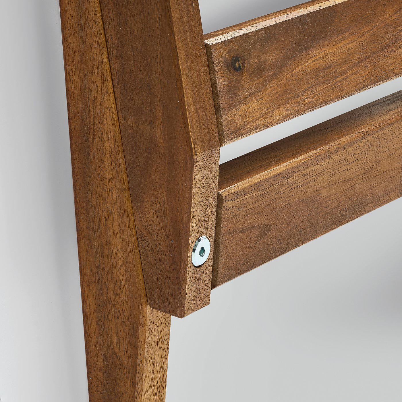 NÄMMARÖ backrest for modular sofa, outdoor, light brown stained, 77x56x12 cm