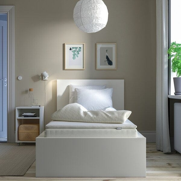 Ikea NÄSFJÄLLET - Topper, bianco,80x200 cm