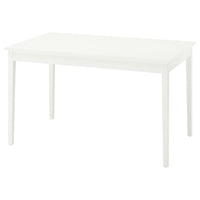 NÄSINGE extendable table, white, 130/190x80 cm