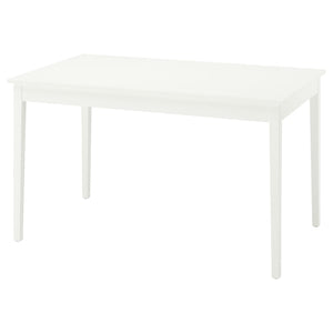 NÄSINGE extendable table, white, 130/190x80 cm