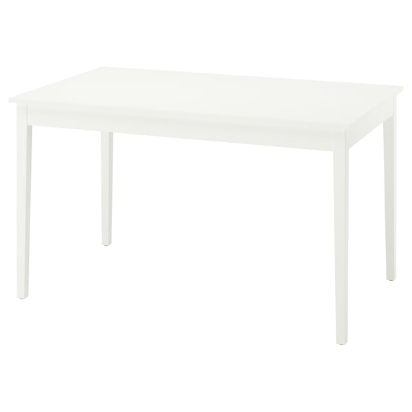 NÄSINGE - NÄSINGE Extendable table, white, 130/190x80 cm