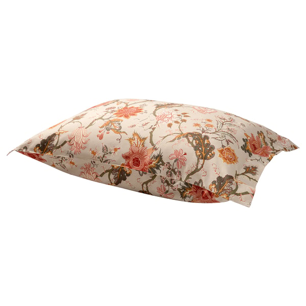 NÄSSELKLOCKA pillowcase, light grey-beige, 50x80 cm