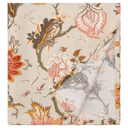 NÄSSELKLOCKA - Sheet, light gray-beige,240x260 cm