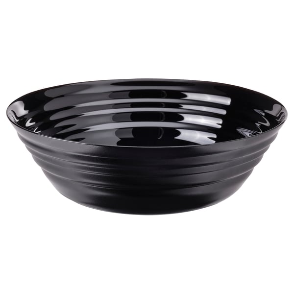 NÄTBARB serving bowl, black, 22 cm
