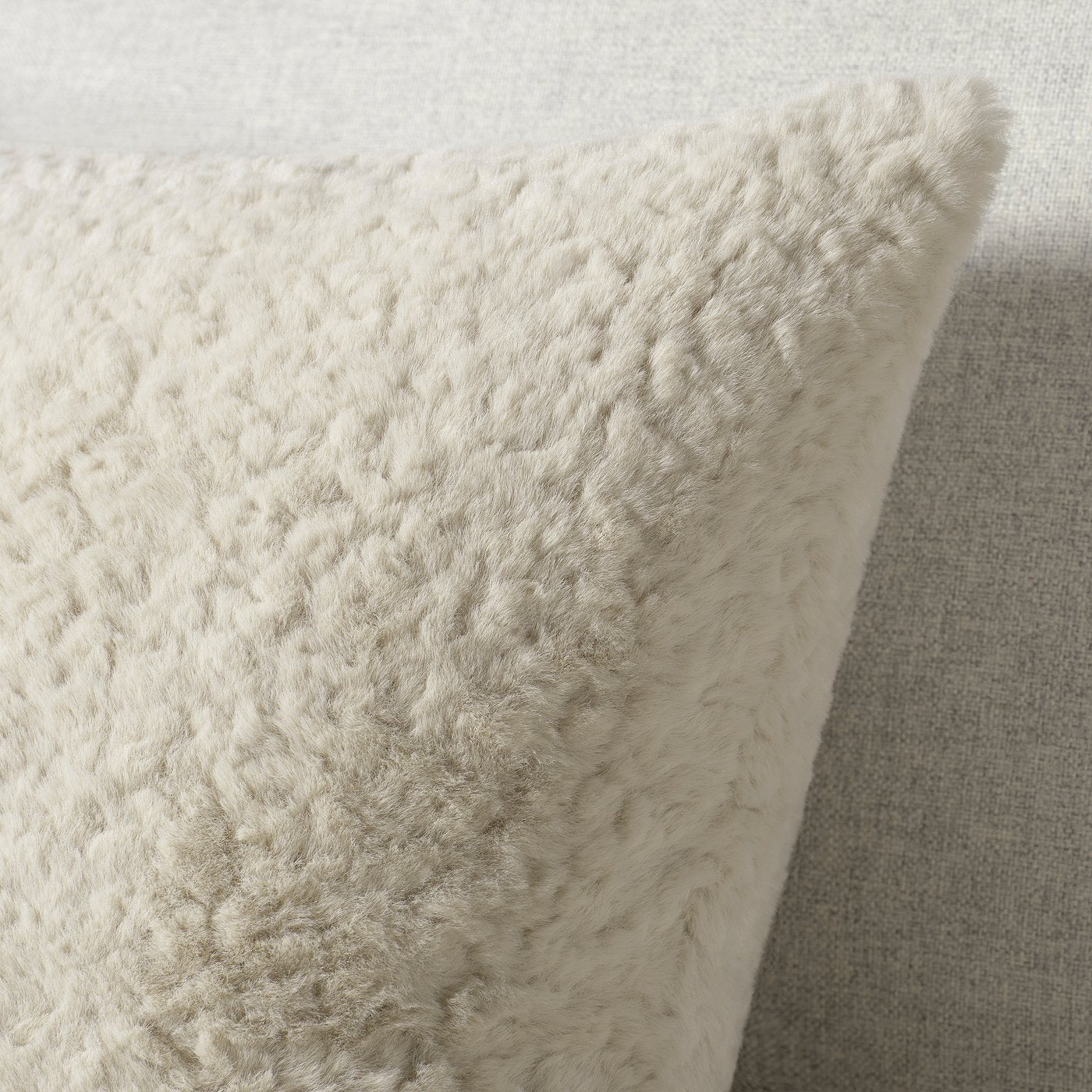 NÄTNÄVA cushion cover, beige, 48x48 cm