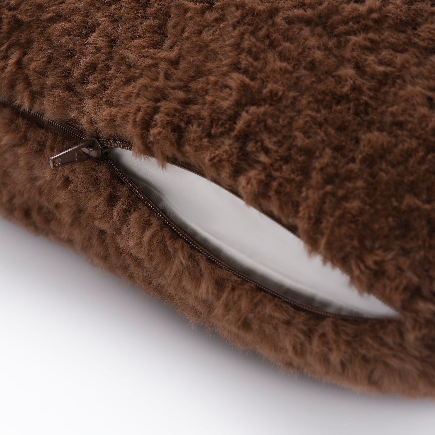 NÄTNÄVA cushion cover, brown, 48x48 cm