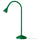 NÄVLINGE LED desk lamp, green, 66 cm