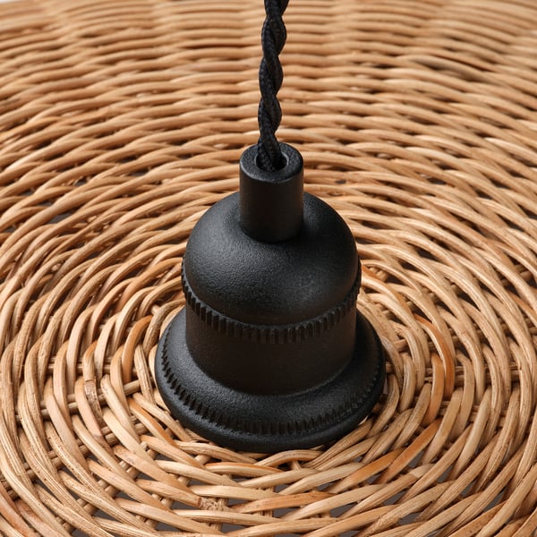 NARRKOLV hanging lamp, rattan, 56 cm