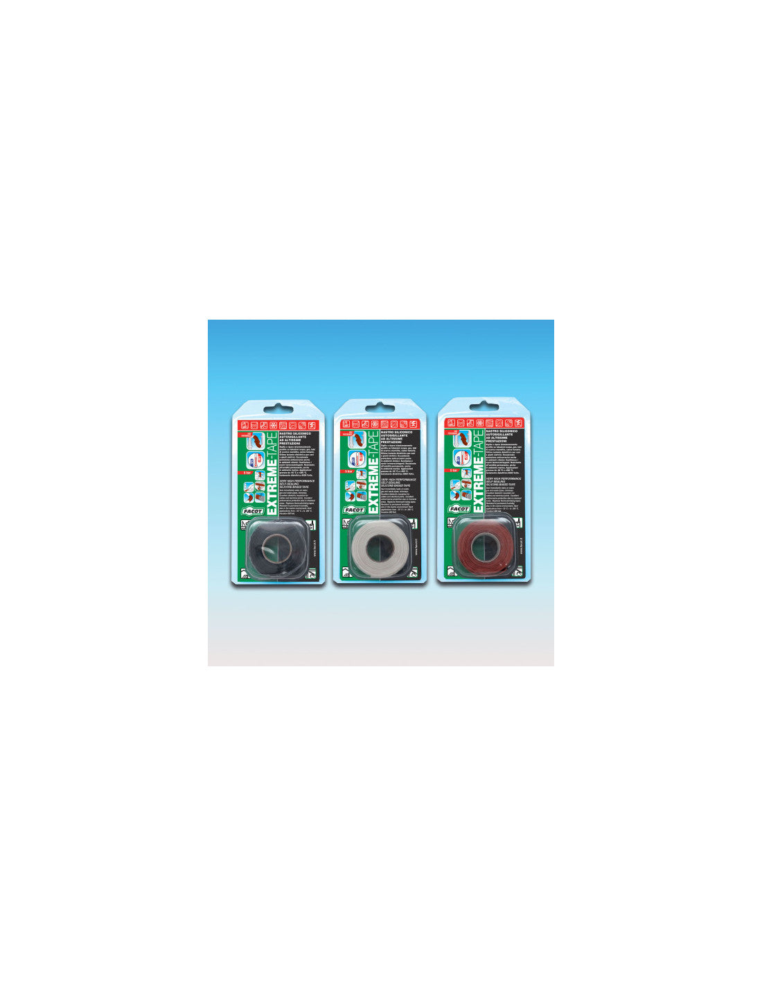 EXTREME TAPE WHITE H 25.4MM 3 MT