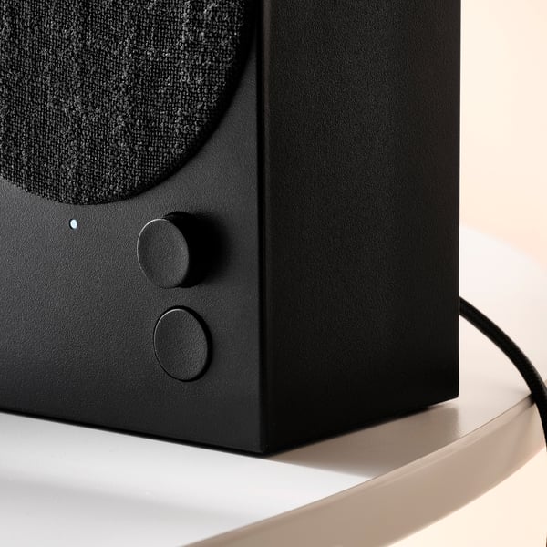 NATTBAD Bluetooth speaker, black, 12x18x9 cm