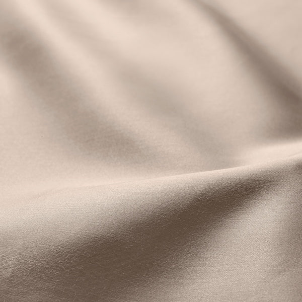 NATTJASMIN - Fitted sheet, light beige , 90x200 cm