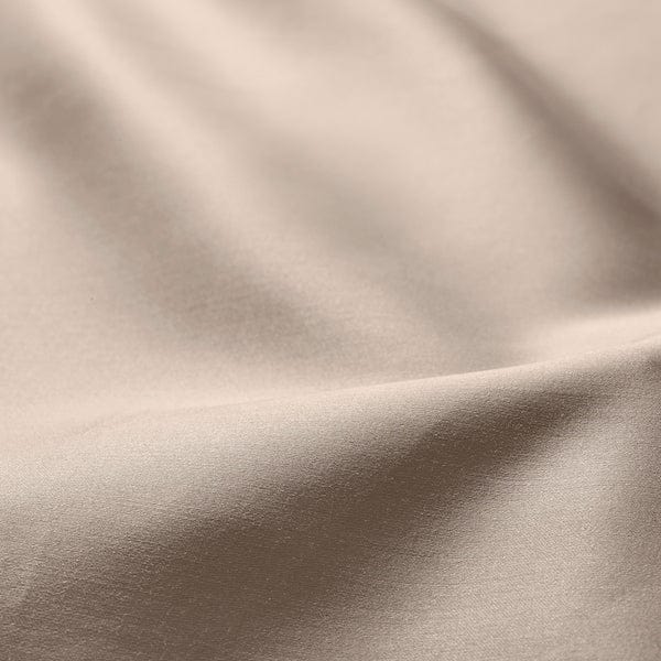 Ikea NATTJASMIN - Sheet with corners, light beige, 160x200 cm ,