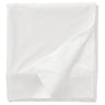 NATTJASMIN flat sheet with top hem, white, 240x260 cm