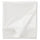 NATTJASMIN flat sheet with top hem, white, 150x260 cm