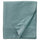 NATTJASMIN flat sheet with top hem, blue-green, 150x260 cm